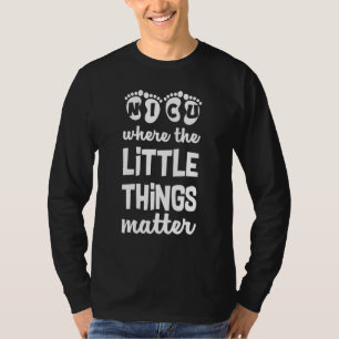 Camiseta UTIN Onde Pequenas Coisas Importam Cute Nicu Enfer