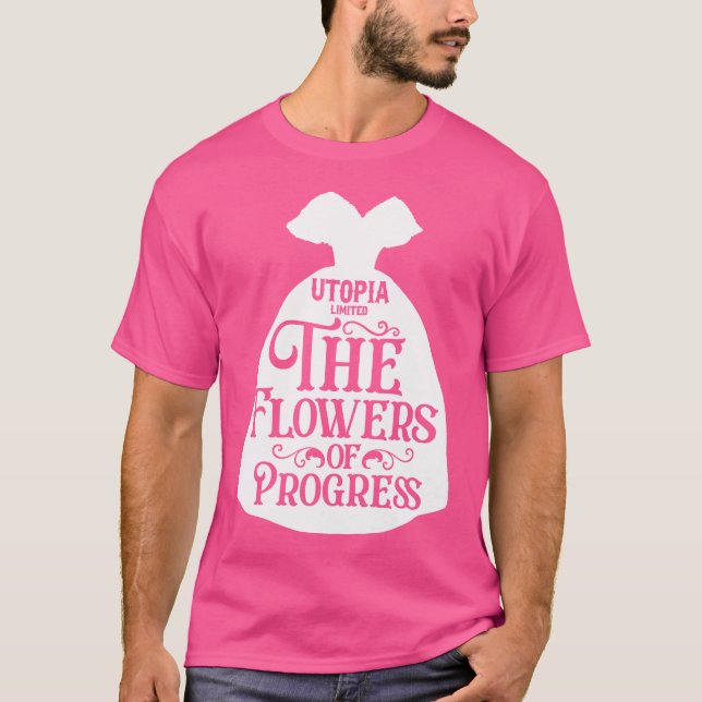 Camiseta Utopia Limited Gilbert E Sullivan Opera Graphica (Frente)