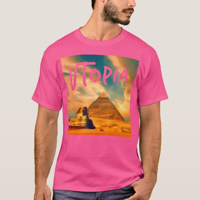Camiseta Utopia Rap Trap Hip Hop Music (Frente)
