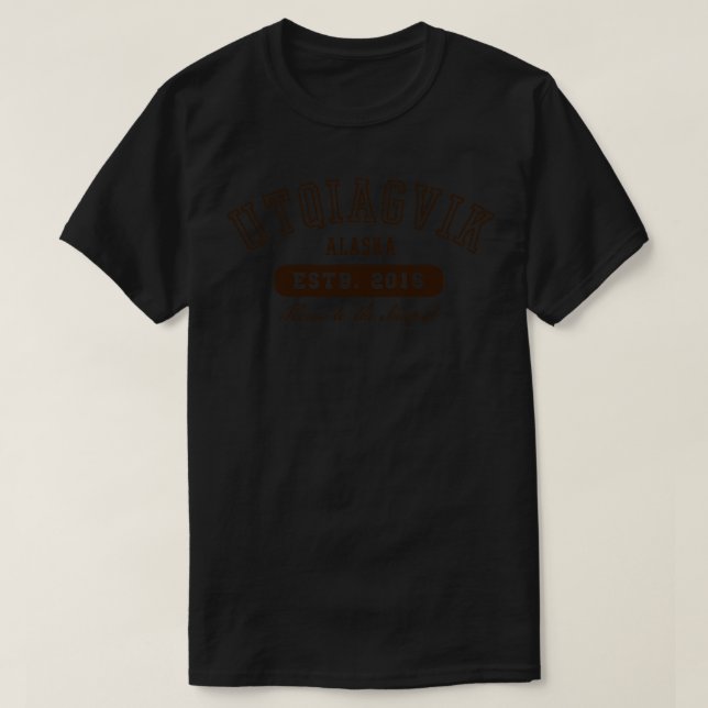 Camiseta Utqiagvik (Frente do Design)