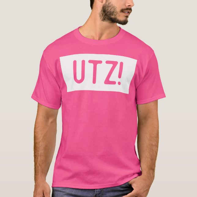 Camiseta Utz Utz Festival Hardcore Techno Rave Utz (Frente)