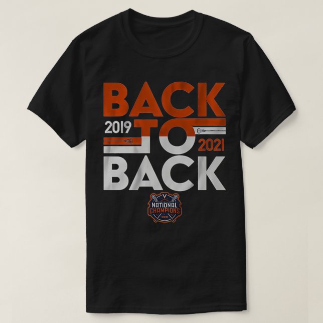 Camiseta Uva Lacrosse De Volta Para Trás (Frente do Design)