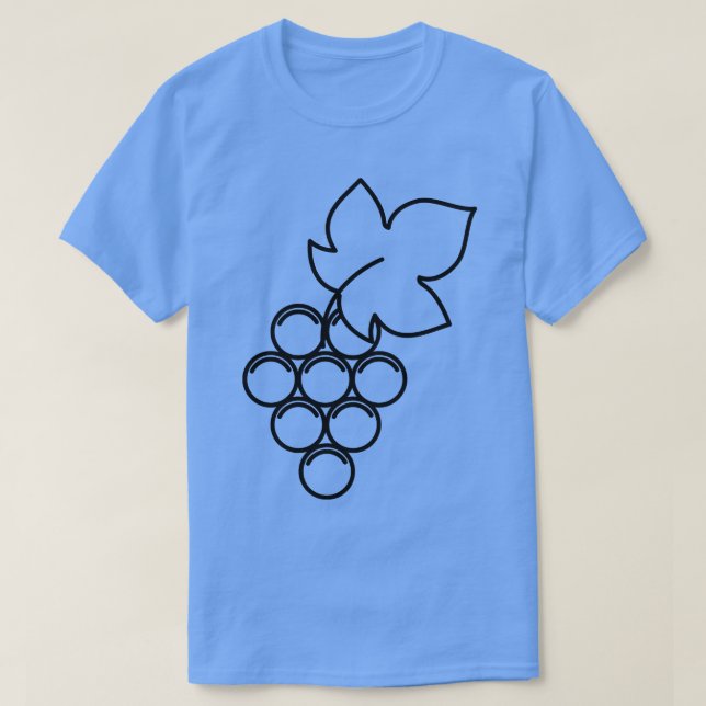 Camiseta Uvas 1 (Frente do Design)