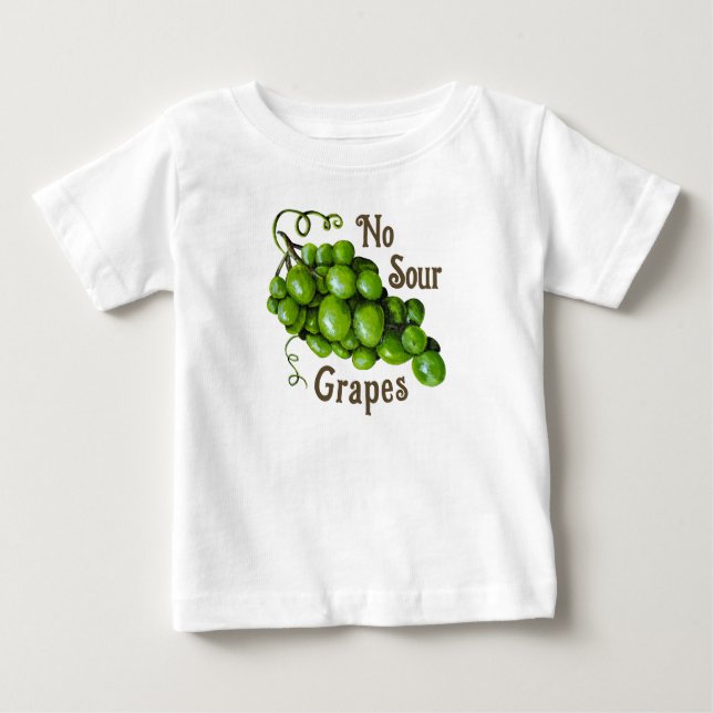Camiseta Uvas Bebê Cima (Frente)