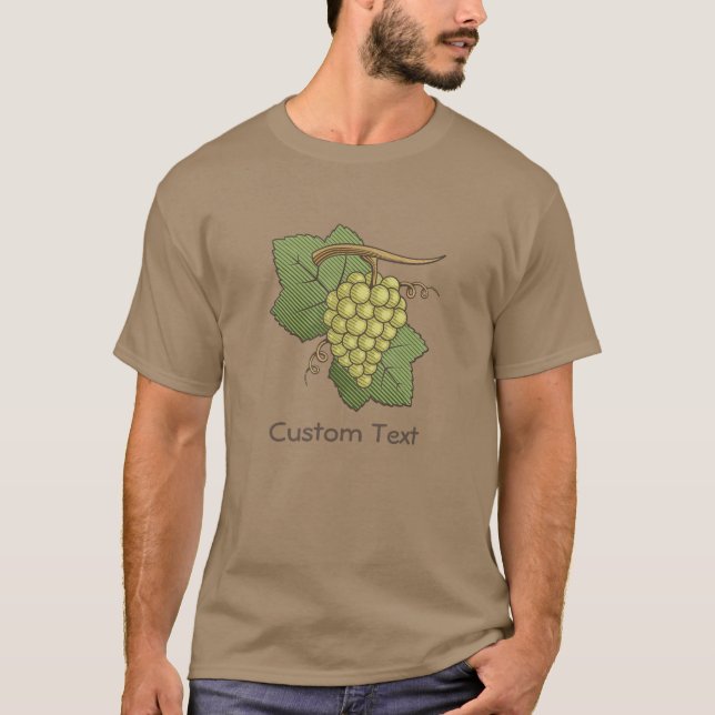 Camiseta Uvas brancas (Frente)