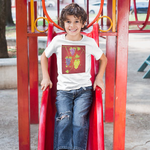 Camiseta Uvas Com Pilhas De Uvas