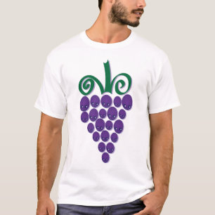 Camiseta Uvas Kawaii