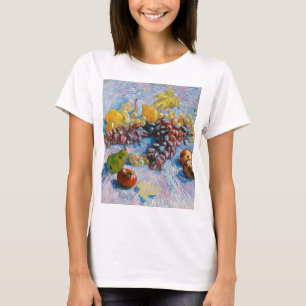 Camiseta Uvas, limões, peras e maçãs, Van Gogh