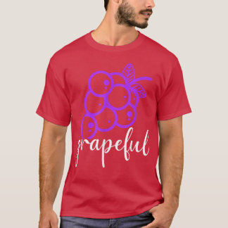 Camiseta Uvas Vegan Fruta Berries Vegetariana