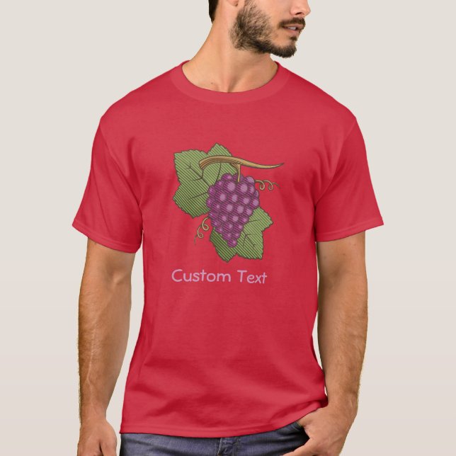 Camiseta Uvas Vermelhas (Frente)