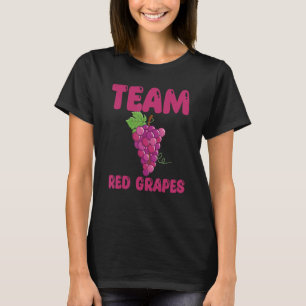 Camiseta Uvas Vermelhas Equipe Ama Uva Vermelha