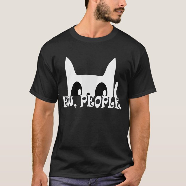 Camiseta Uw Pessoas Branca Engraçado (Frente)
