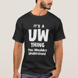 Camiseta UW Thing College Alumni Funny