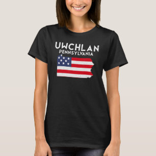 Camiseta Uwchlan Pennsylvania EUA State America Viagem