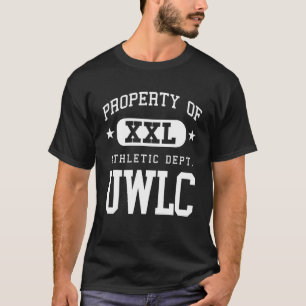Camiseta UWLC XXL - Funny de Propriedade da Escola Atlética