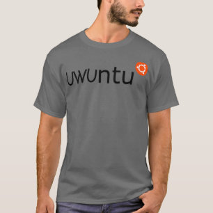 Camiseta Uwuntu kawaii ubuntu