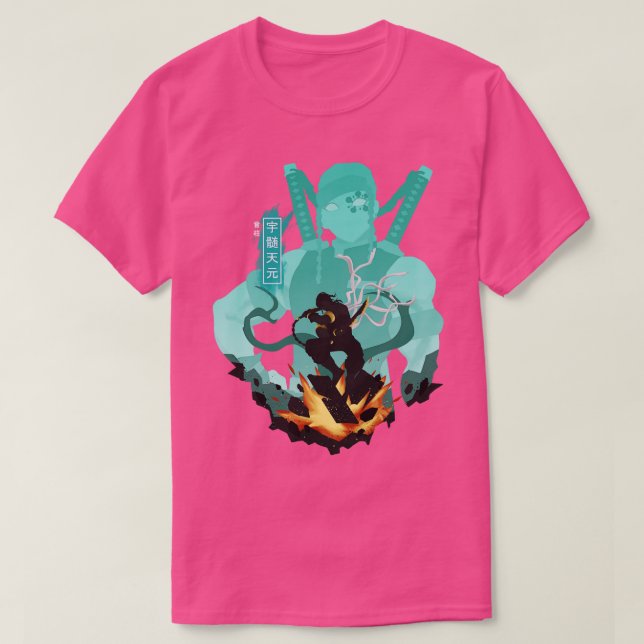 Camiseta Uzui Tengen (Frente do Design)