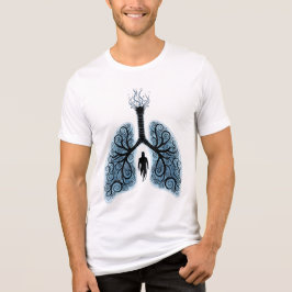 Camiseta v2 da Campanha do Projeto Pulmões Felizes