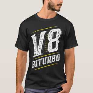 Camiseta V8 Biturbo - Motor Turbo - Ajuste de Motorsport
