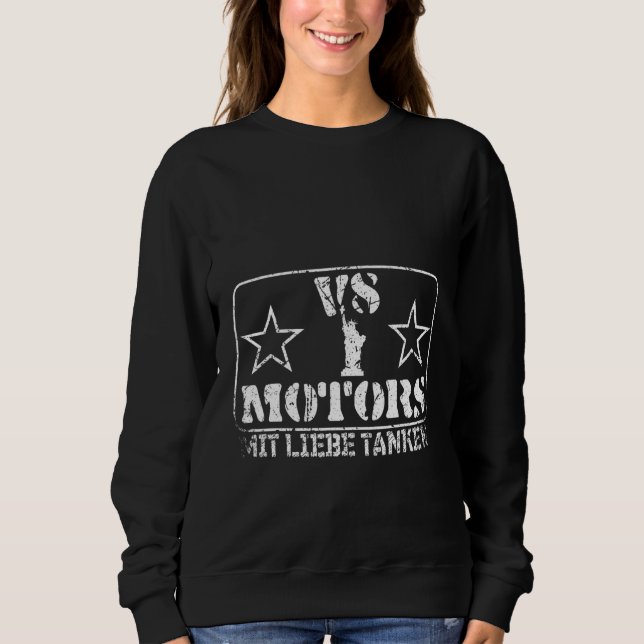 Camiseta V8 engine, US car, driver machine mechanic lover (Frente)