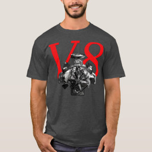 Camiseta V8 Motor Muscle Big Block