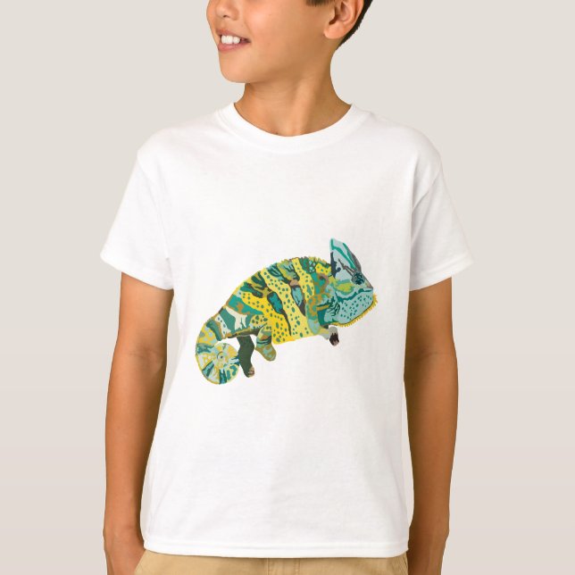 Camiseta V é para Chameleon Véu (Frente)