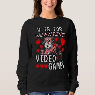 Camiseta V É Para Gamers De Retrorização De Dias de os namo