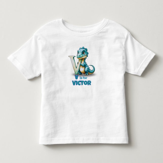 Camiseta V é para Velociraptor –  (Frente)