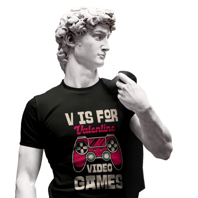 Camiseta V é para Videos games (Criador carregado)