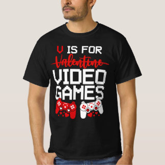 Camiseta V É Para Videos games Engraçado Gamer De Dias de o
