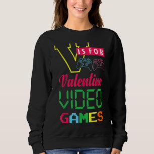 Camiseta V É Para Videos games Namorados