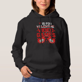 Camiseta V Is For Video Games Valentines Day  Gamer Teen Wo