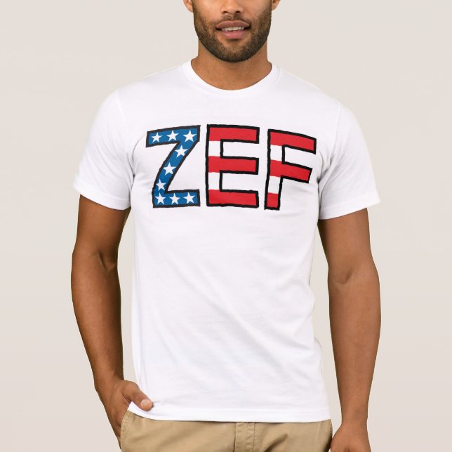 Camiseta V-Pescoço feio do menino de ZEF (Frente)