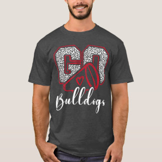 Camiseta Vá Bulldogs Fofos Bulldogs para Homens Mulheres Me