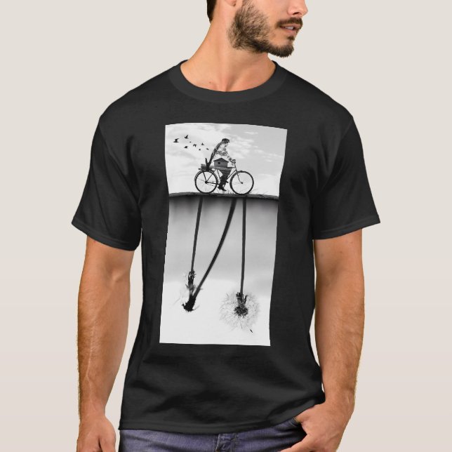 Camiseta Vá com o fluxo (Frente)