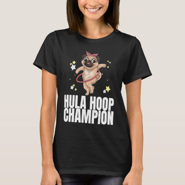 Camiseta Vá Com Seu Exercício De Treinamento De Dança Hoope (Frente)
