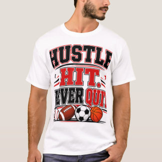 Camiseta Vá com Tudo Acerte Nunca Desista