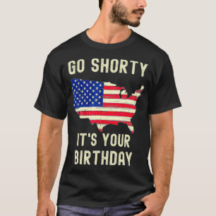 Camiseta Vá em Baixo Seu Aniversário 4 de julho 