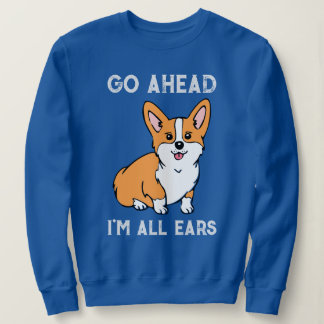 Camiseta Vá Em Frente. Sou All Ears. Corgi