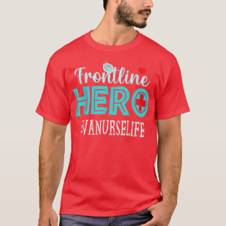 Camiseta Va Enfermeira Frontline HeroTrabalhadores Apreciaç