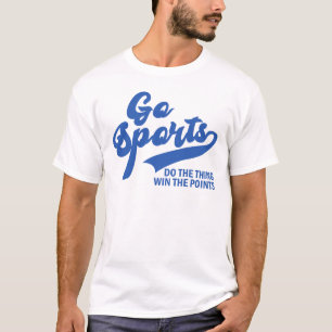 Camiseta Vá Esportes Faça A Coisa Ganhe Os Pontos