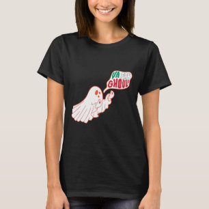 Camiseta Va Fan Ghoul Funny Italiano Ghost Halloween Italia