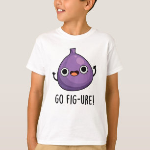 Camiseta Vá Fig-ure Fig Fig Fruta Pun
