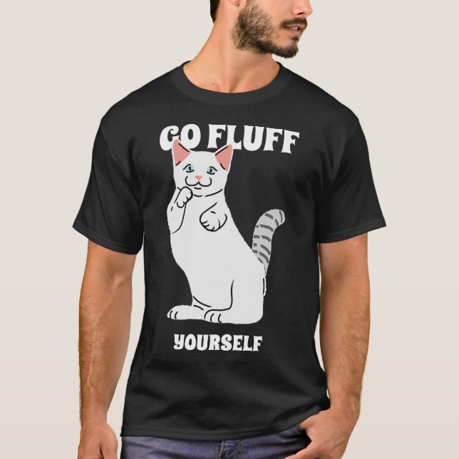 Camiseta Vá Fluff Você Mesmo (Frente)