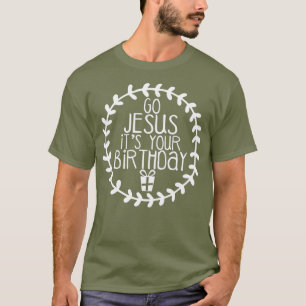 Camiseta Vá Jesus É Seu Feliz Natal