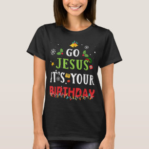 Camiseta Vá Jesus É Seu Feliz Natal