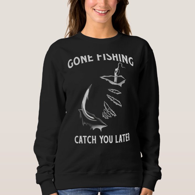 Camiseta Vá Lá Pescar Apanhe-Te Mais Tarde (Frente)
