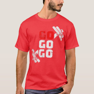 Camiseta VÁ! Motivação da Malhação de Pesos de Workout