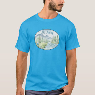Camiseta Vá para a Natureza