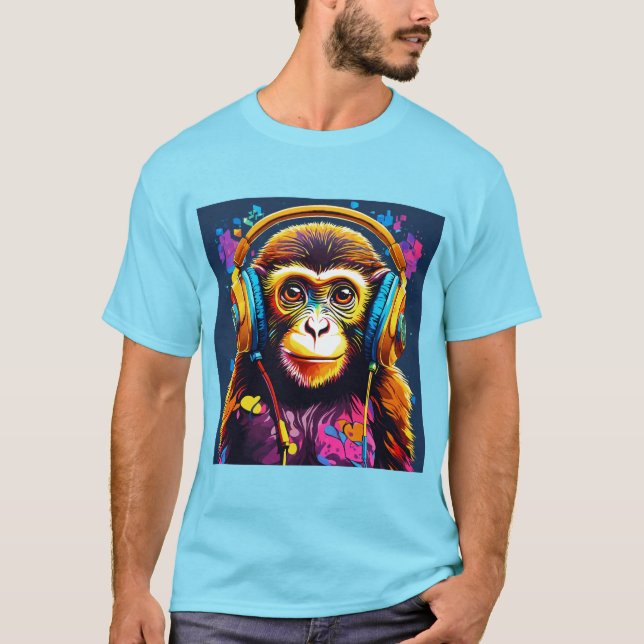 Camiseta Vá para Bananas com a nossa Coleção Manky (Frente)